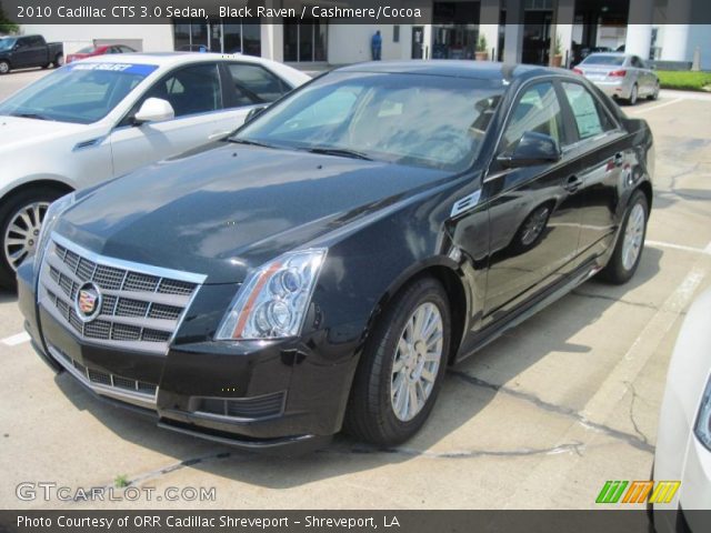2010 Cadillac CTS 3.0 Sedan in Black Raven