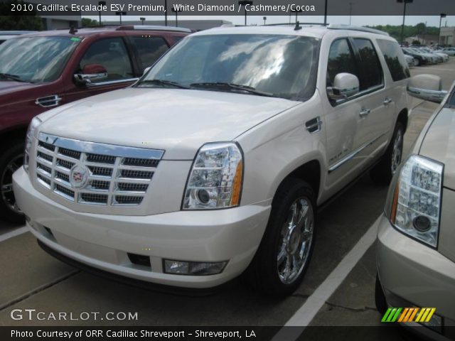 2010 Cadillac Escalade ESV Premium in White Diamond