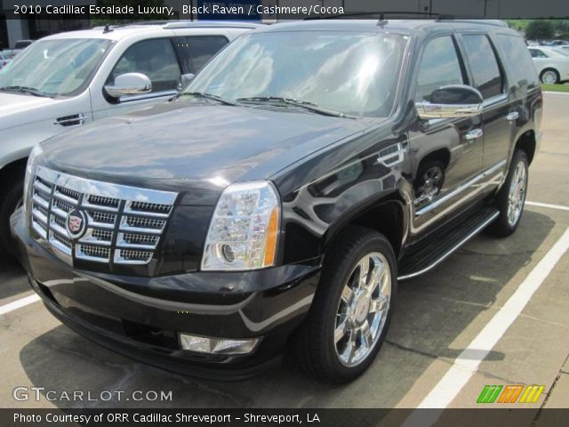 2010 Cadillac Escalade Luxury in Black Raven