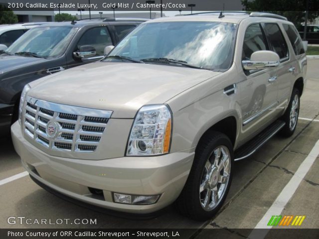 2010 Cadillac Escalade Luxury in Gold Mist