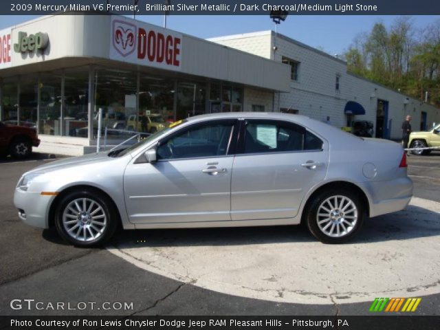 2009 Mercury Milan V6 Premier in Brilliant Silver Metallic