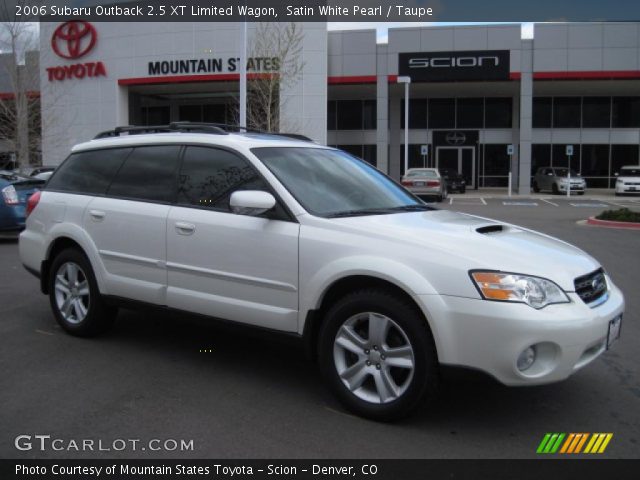 2006 Subaru Outback 2.5 XT Limited Wagon in Satin White Pearl