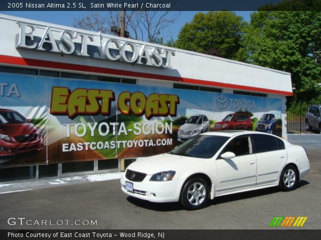 2005 Nissan Altima 2.5 SL in Satin White Pearl