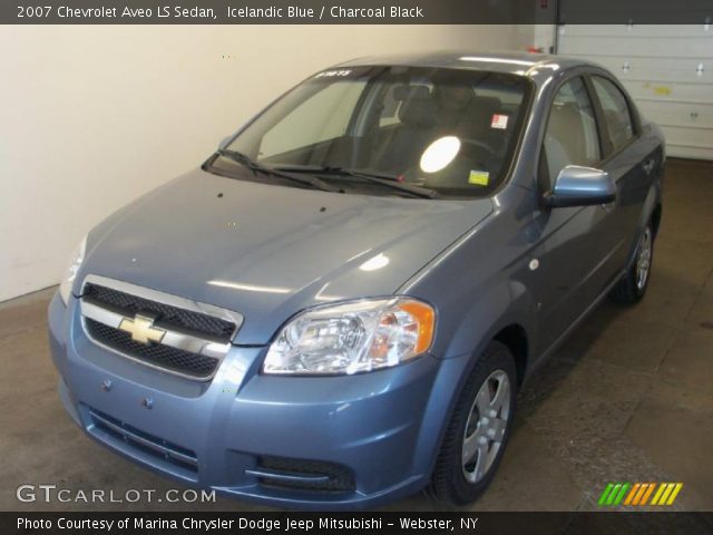 2007 Chevrolet Aveo LS Sedan in Icelandic Blue