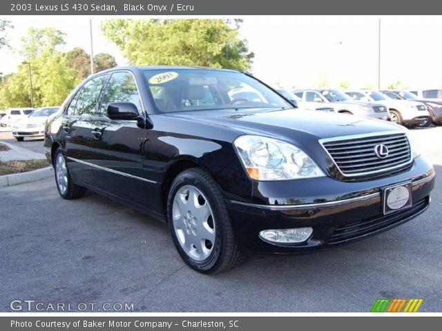 2003 Lexus LS 430 Sedan in Black Onyx