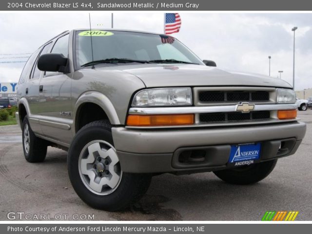 2004 Chevrolet Blazer LS 4x4 in Sandalwood Metallic