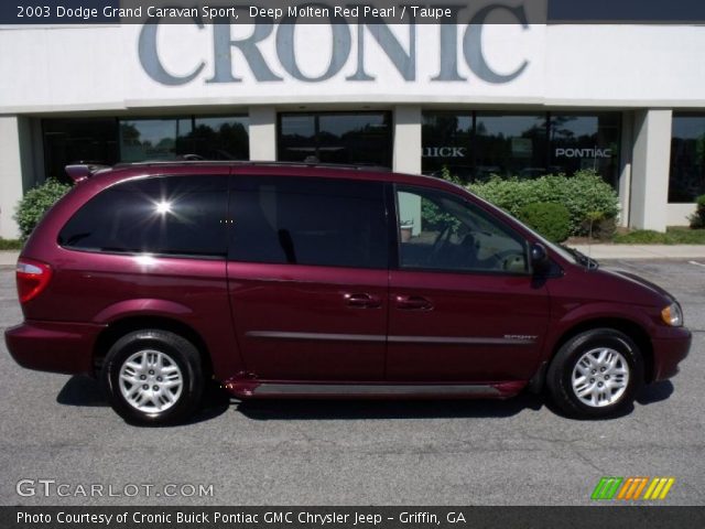 2003 Dodge Grand Caravan Sport in Deep Molten Red Pearl