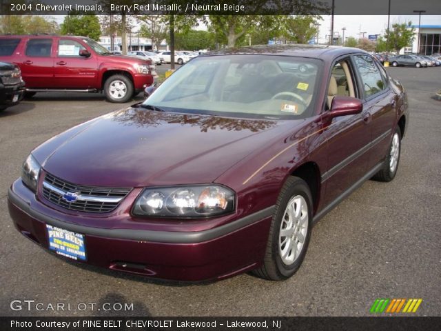 2004 Chevrolet Impala  in Berry Red Metallic