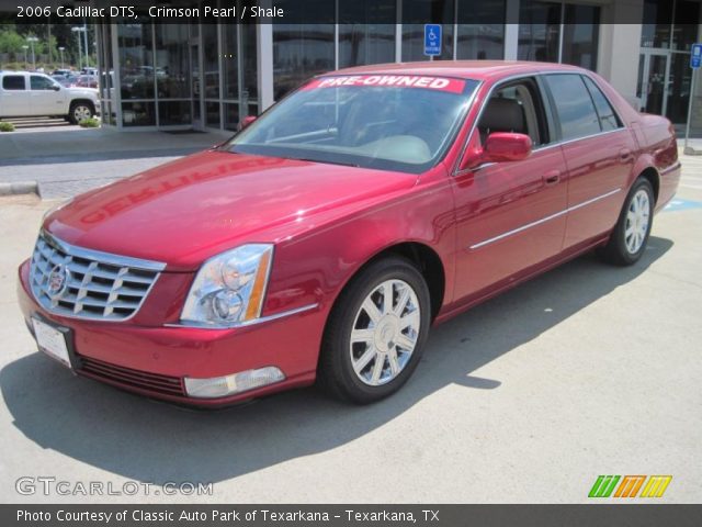 2006 Cadillac DTS  in Crimson Pearl
