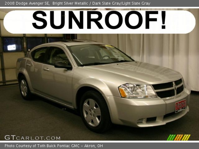 2008 Dodge Avenger SE in Bright Silver Metallic