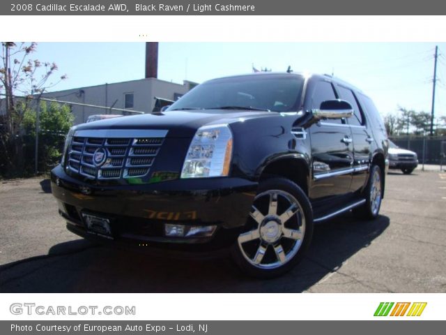 2008 Cadillac Escalade AWD in Black Raven