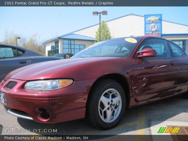2001 Pontiac Grand Prix GT Coupe in Redfire Metallic