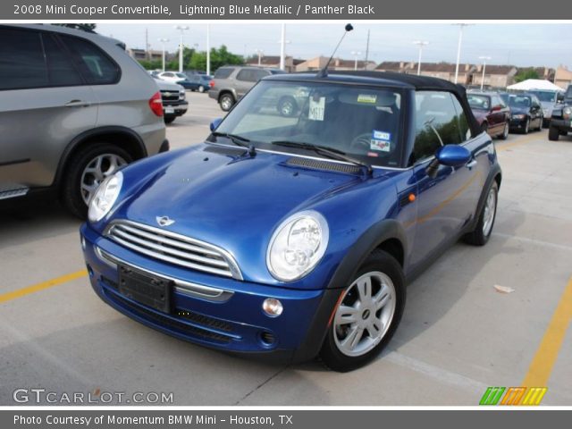 2008 Mini Cooper Convertible in Lightning Blue Metallic