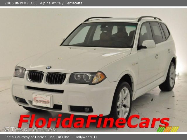 2006 BMW X3 3.0i in Alpine White
