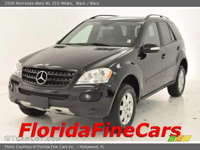 2006 Mercedes-Benz ML 350 4Matic in Black