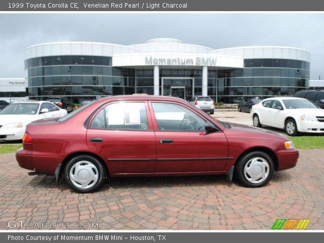 1999 Toyota Corolla CE in Venetian Red Pearl