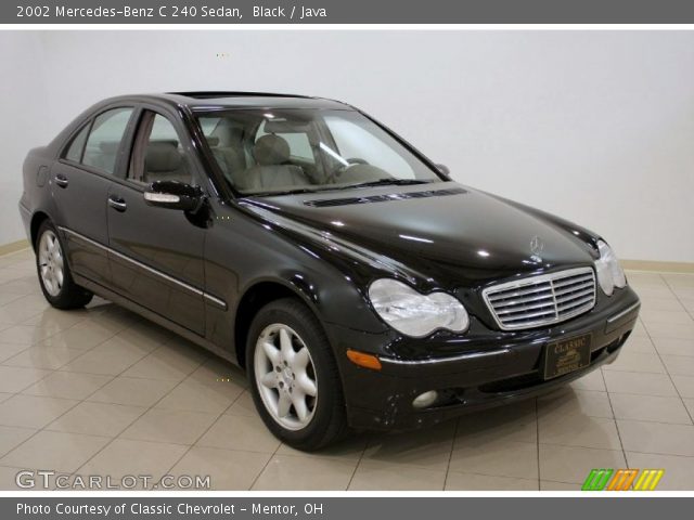 2002 Mercedes-Benz C 240 Sedan in Black