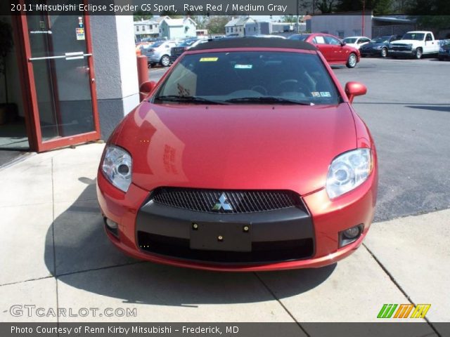 2011 Mitsubishi Eclipse Spyder GS Sport in Rave Red