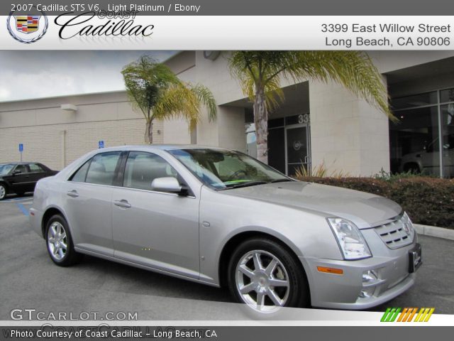 2007 Cadillac STS V6 in Light Platinum