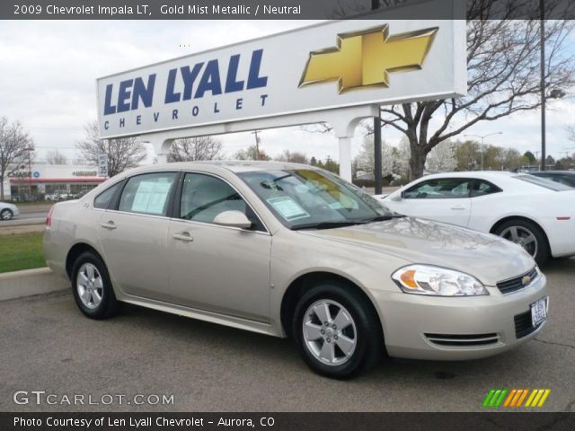 2009 Chevrolet Impala LT in Gold Mist Metallic