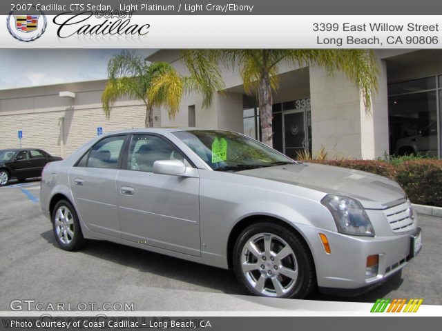 2007 Cadillac CTS Sedan in Light Platinum