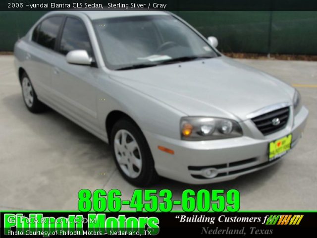 2006 Hyundai Elantra GLS Sedan in Sterling Silver