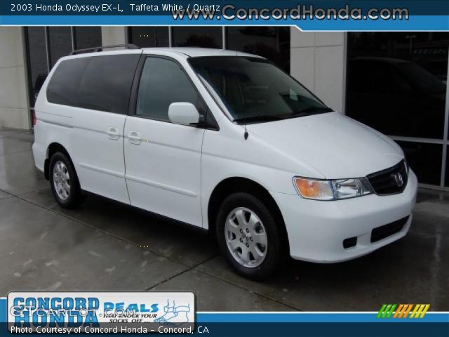 2003 Honda Odyssey EX-L in Taffeta White