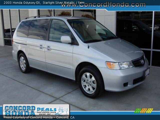 2003 Honda Odyssey EX in Starlight Silver Metallic