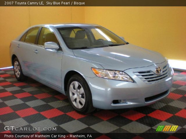 2007 Toyota Camry LE in Sky Blue Pearl