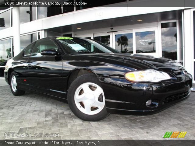 2000 Chevrolet Monte Carlo SS in Black