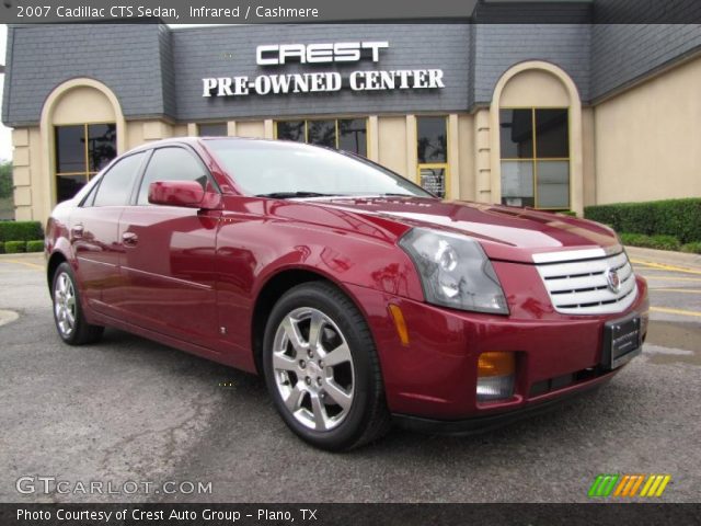 2007 Cadillac CTS Sedan in Infrared