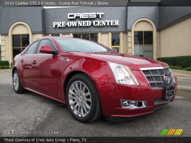 2010 Cadillac CTS 3.6 Sedan in Crystal Red Tintcoat