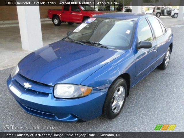 2003 Chevrolet Cavalier Sedan in Arrival Blue Metallic