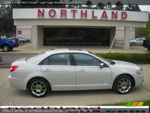 2008 Lincoln MKZ Sedan in Light Sage Metallic