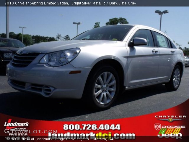 2010 Chrysler Sebring Limited Sedan in Bright Silver Metallic