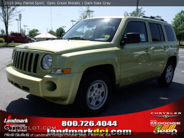 2010 Jeep Patriot Sport in Optic Green Metallic