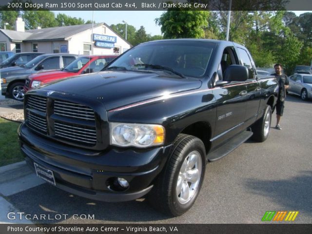 2002 Dodge Ram 1500 Sport Quad Cab 4x4 in Black