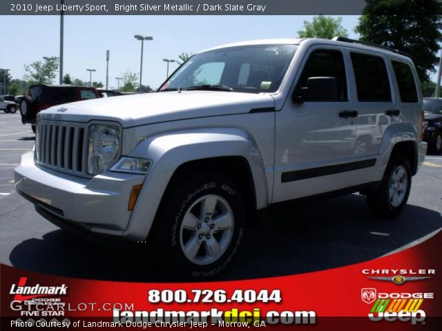 2010 Jeep Liberty Sport in Bright Silver Metallic