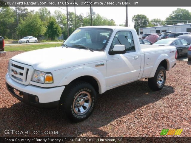 2007 Ford Ranger Sport Regular Cab 4x4 in Oxford White