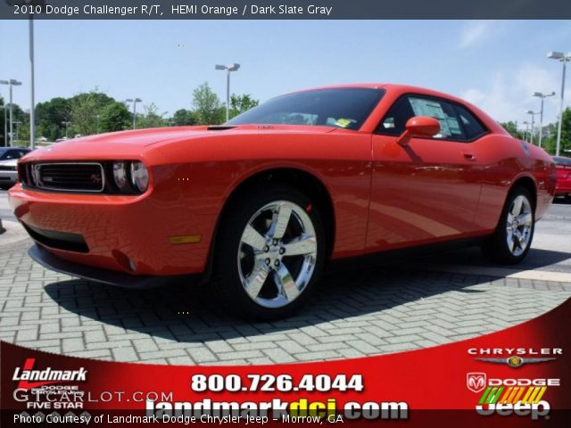2010 Dodge Challenger R/T in HEMI Orange