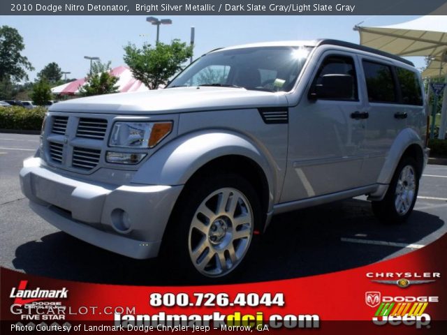 2010 Dodge Nitro Detonator in Bright Silver Metallic