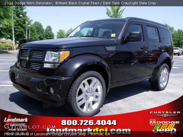 2010 Dodge Nitro Detonator in Brilliant Black Crystal Pearl