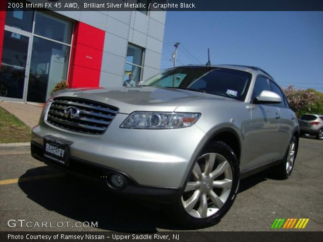 2003 Infiniti FX 45 AWD in Brilliant Silver Metallic