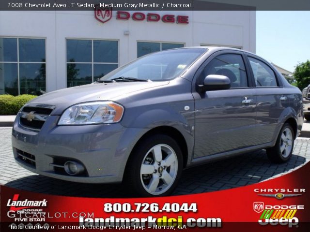 2008 Chevrolet Aveo LT Sedan in Medium Gray Metallic