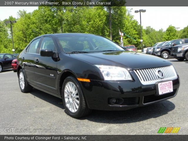 2007 Mercury Milan V6 Premier in Black Ebony