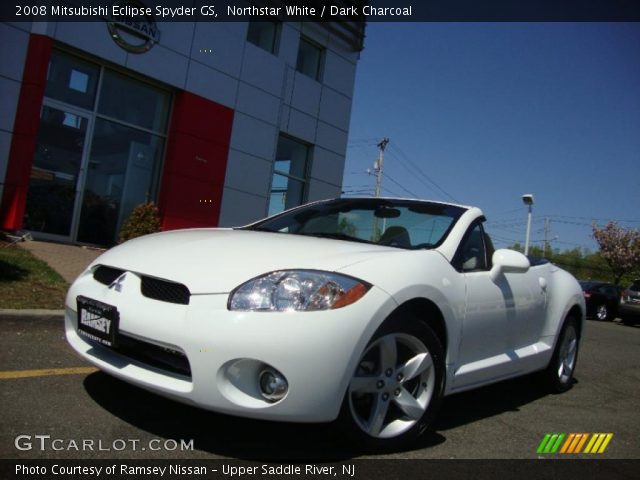 2008 Mitsubishi Eclipse Spyder GS in Northstar White