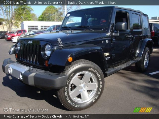 2008 Jeep Wrangler Unlimited Sahara 4x4 in Black
