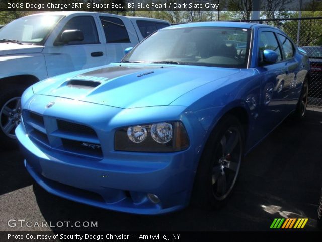 2008 Dodge Charger SRT-8 Super Bee in B5 Blue Pearl