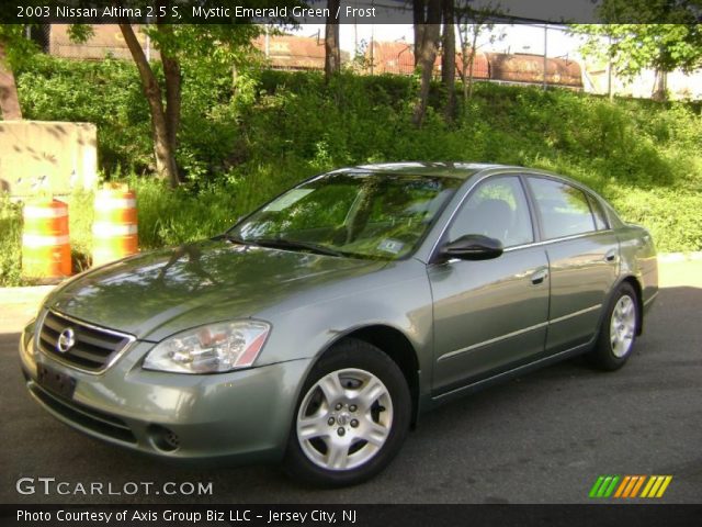 2003 Nissan Altima 2.5 S in Mystic Emerald Green
