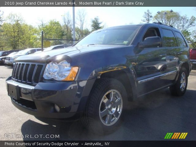 2010 Jeep Grand Cherokee Laredo 4x4 in Modern Blue Pearl